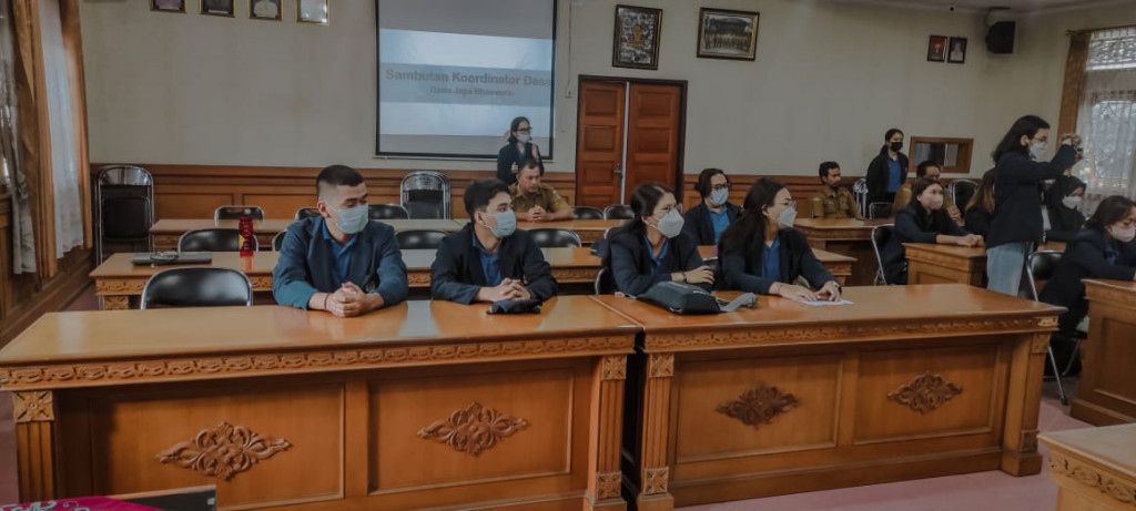 PENERIMAAN MAHASISWA KKN PPM UNIVERSITAS UDAYANA PERIODE XXV TAHUN 2022 DI DESA KUWUM